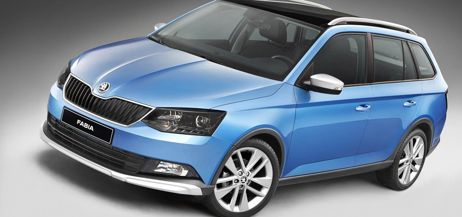  Skoda Fabia Combi ScoutLine Front View