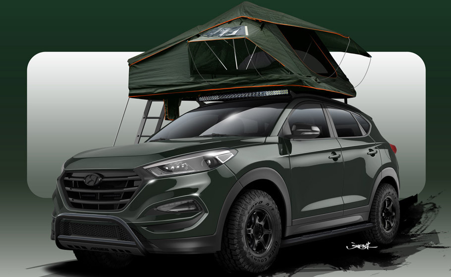 John Pangilinan Hyundai Tucson Adventuremobile Sketch 