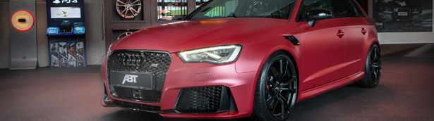  ABT Individual Tunes Audi RS3 to 450HP for Essen Motor Show 