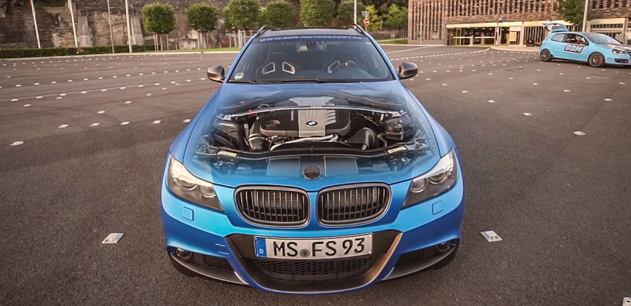 2015 BBM Motorsport BMW 350D 3T Engine