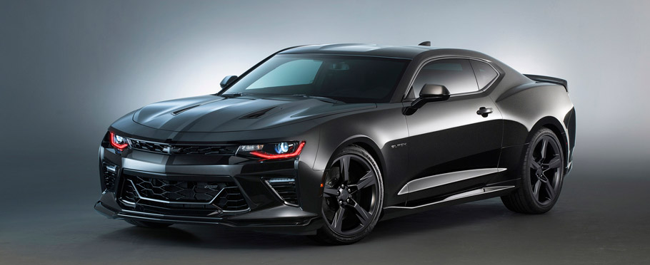 Camaro Black Concept Side View