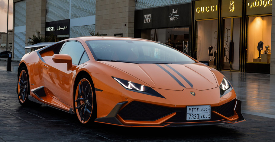 Lamborghini Huracan LP610 Cairo Edition Front View