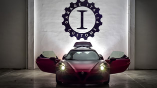 garage italia customs unveils a unique alfa romeo vehicle