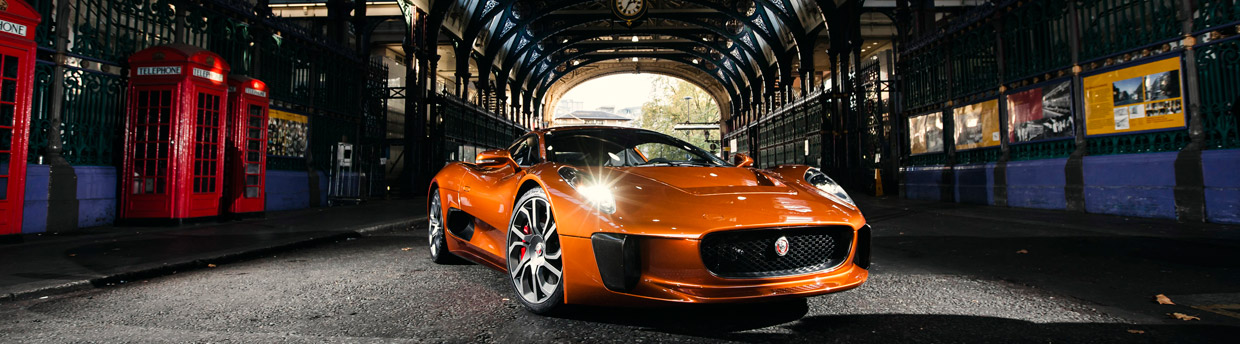 SPECTRE's Jaguar C-X75 Front View