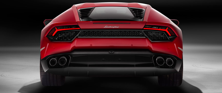 Lamborghini Huracan LP 580-2 Rear View