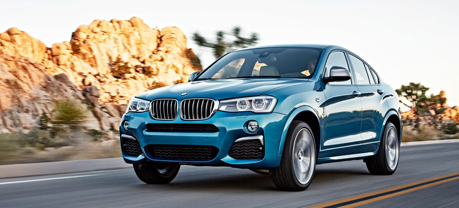 2016 BMW X4 M40i Front and Side View