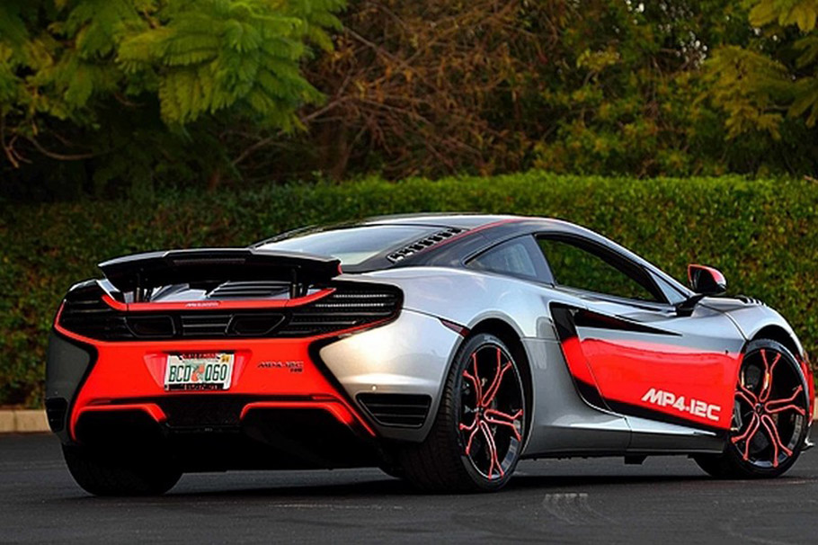 McLaren MP4-12C High Sport Rear View