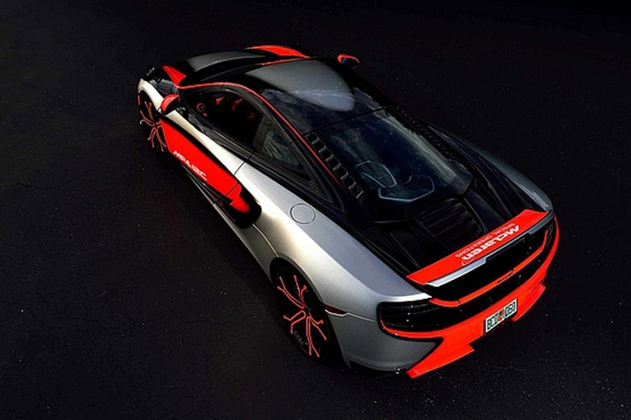 McLaren MP4-12C High Sport From Above 