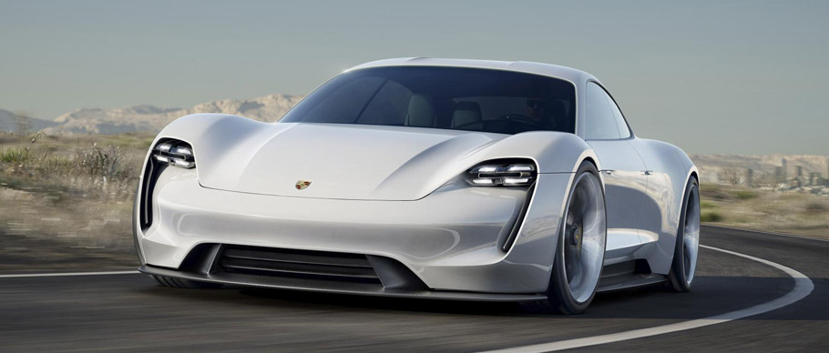 Porsche Mission E Front View