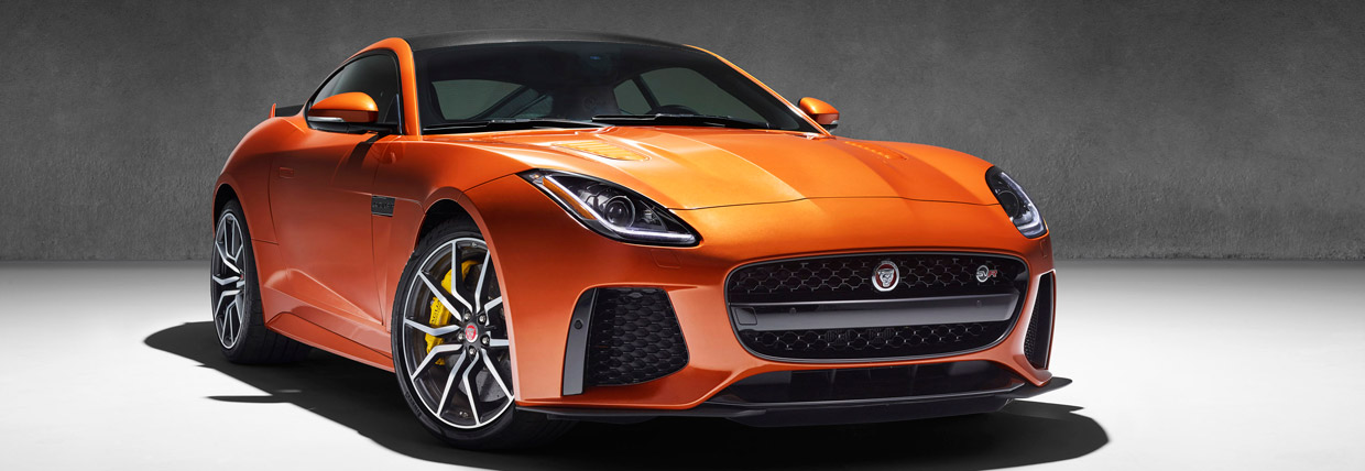 Jaguar F-TYPE SVR Front View