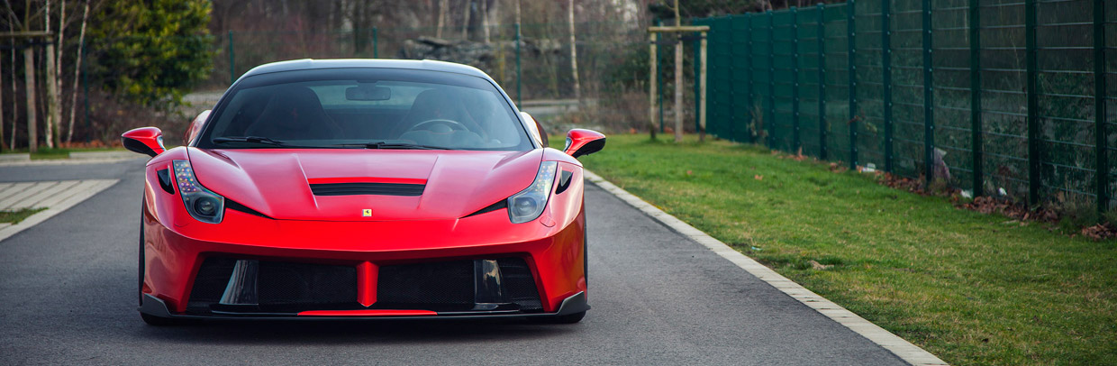 Prior-Design Ferrari F458 Italia Front View