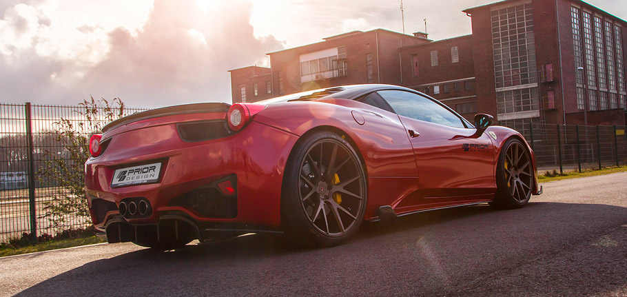 Prior-Design Ferrari F458 Italia Rear View