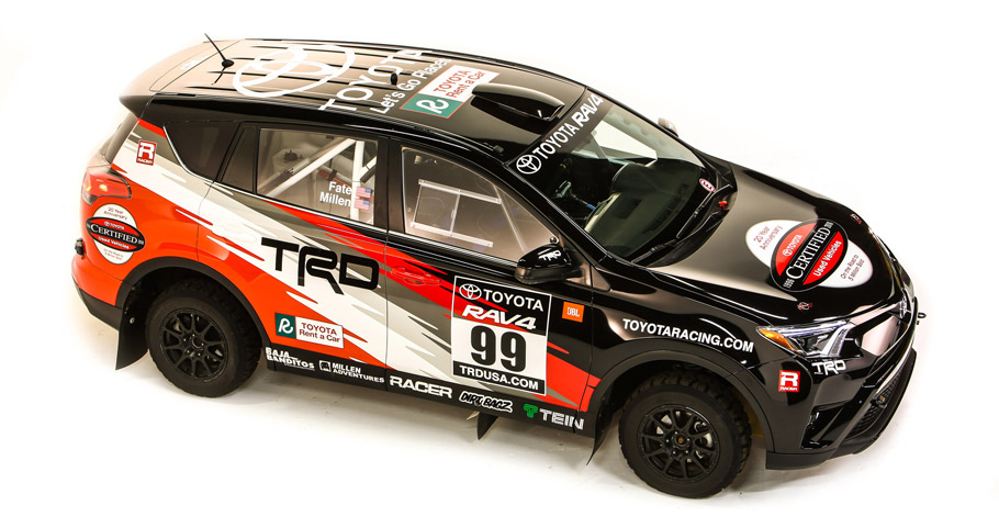 2016 Toyota Rally RAV4 rally car Side View