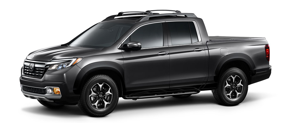 2017 Honda Ridgeline with Honda Genuine Accessories Side View