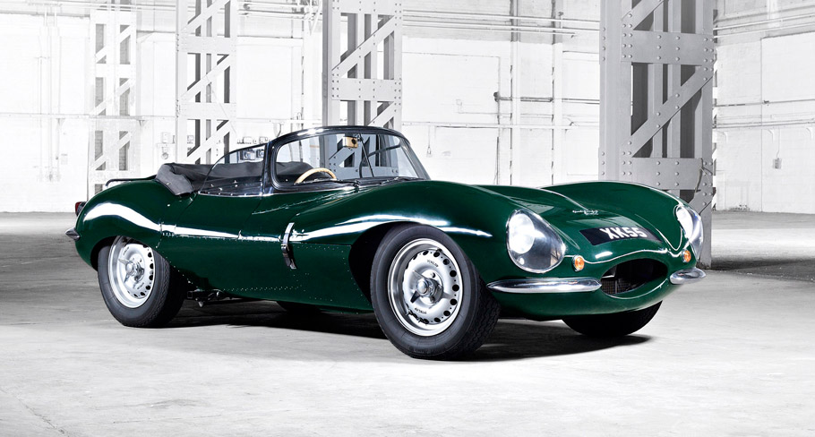 1957 Jaguar XKSS side view