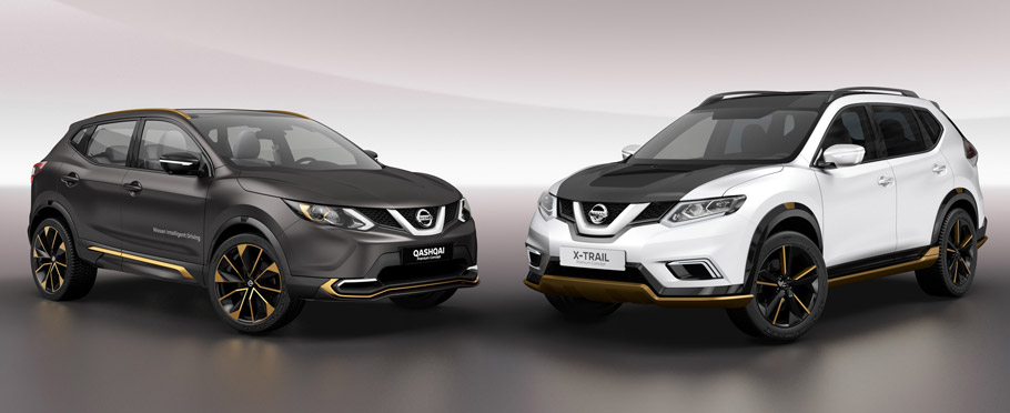 Nissan Qashqai & X-Trail Premium Concept Front View