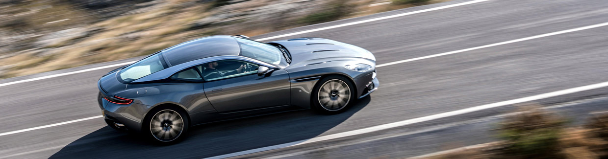 Aston Martin DB11 from above