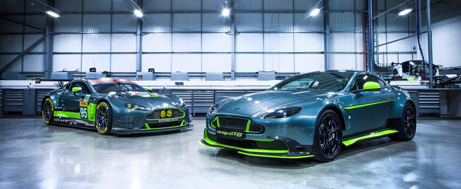 Aston Martin Vantage GT8 front view