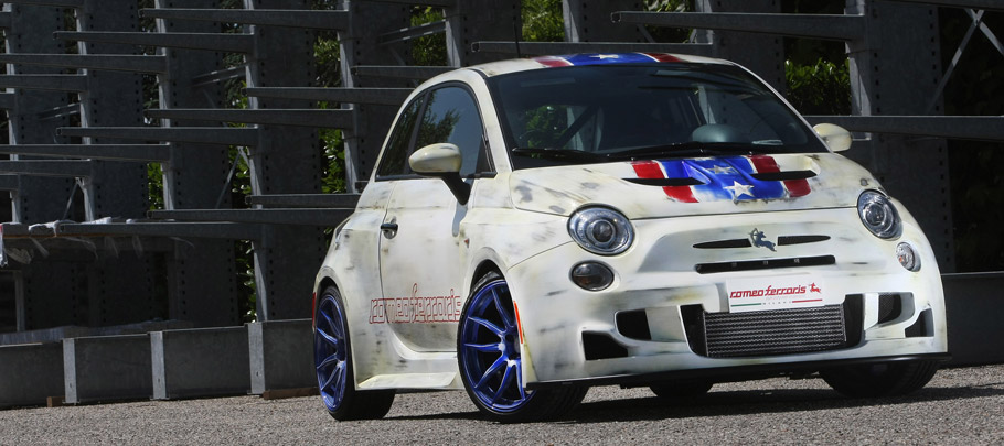 Bilstein Fiat 500 Cinquone USA Front View