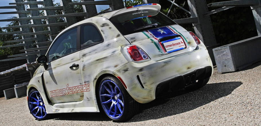 Bilstein Fiat 500 Cinquone USA rear View