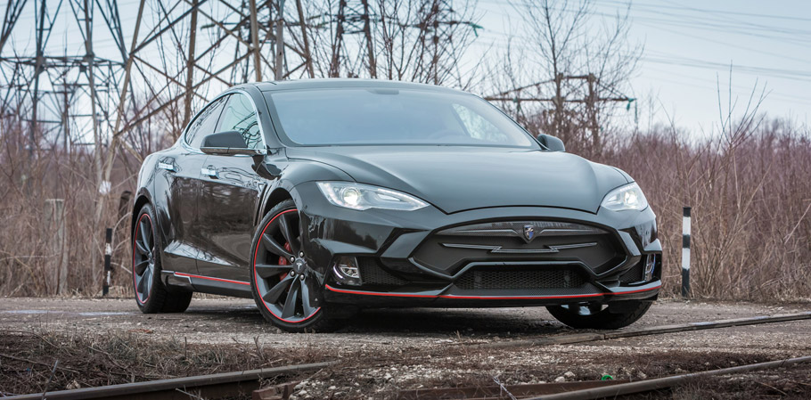 Larte Design Tesla Model S Elizabeta Front View