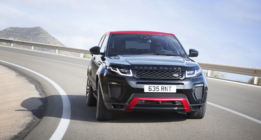 Range Rover Evoque Ember Special Edition front view