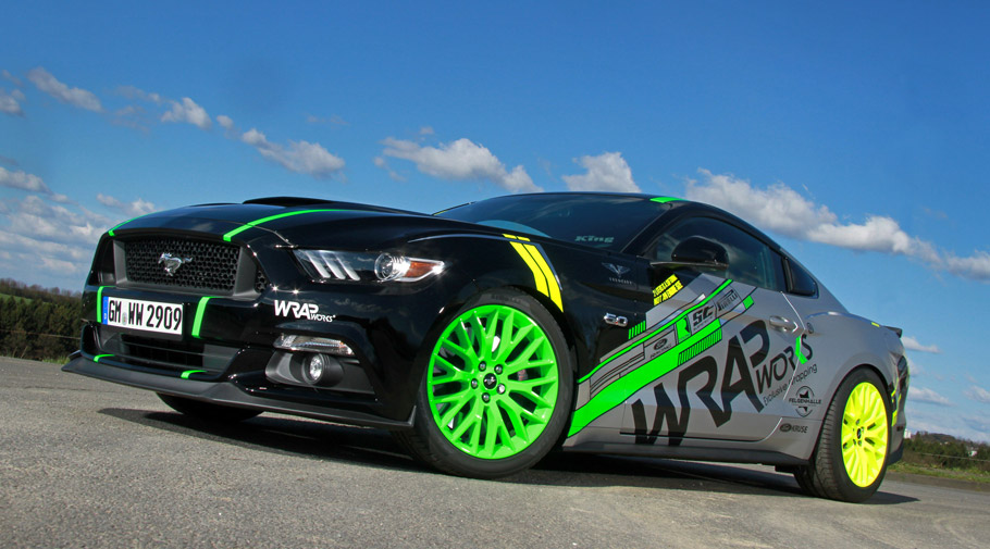 WRAPworks Ford Mustang GT Side View