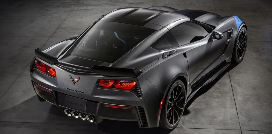 2017 Chevrolet Corvette Grand Sport Collector's Edition Rear view