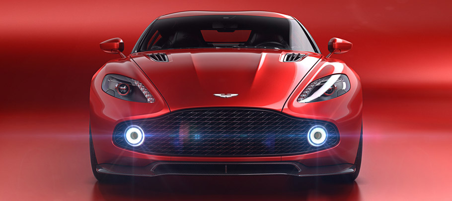 Aston Martin Vanquish Zagato Concept front view 