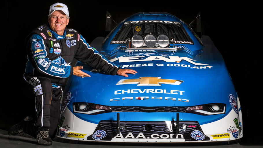 2016 Chevrolet Camaro Funny Car and John Force 