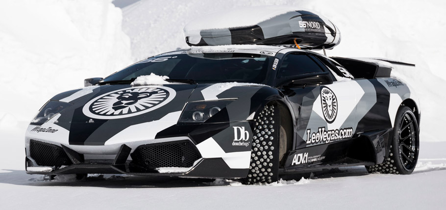 Jon Olsson Lamborghini Murcielago front view