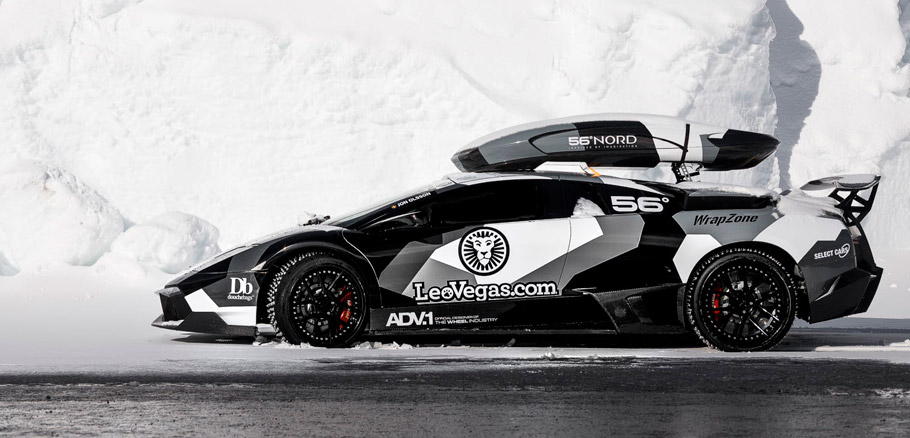 Jon Olsson Lamborghini Murcielago side view