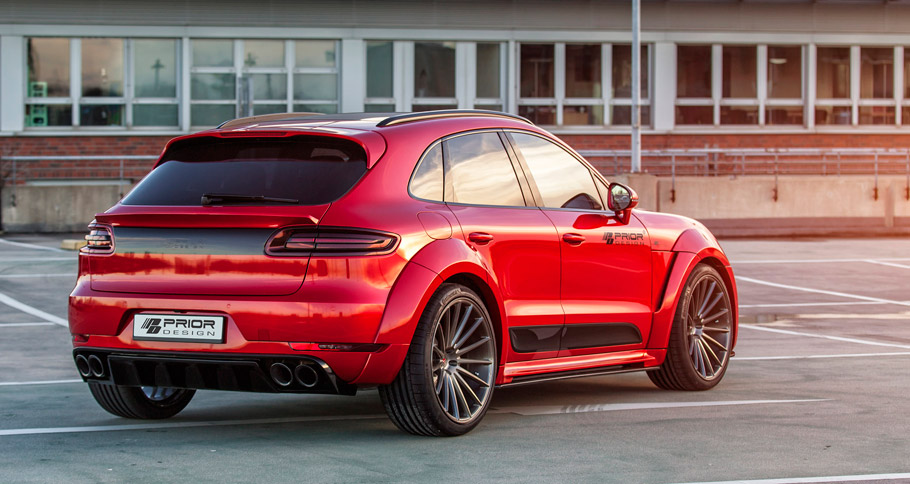 Prior-Design Porsche Macan PD600M rear view