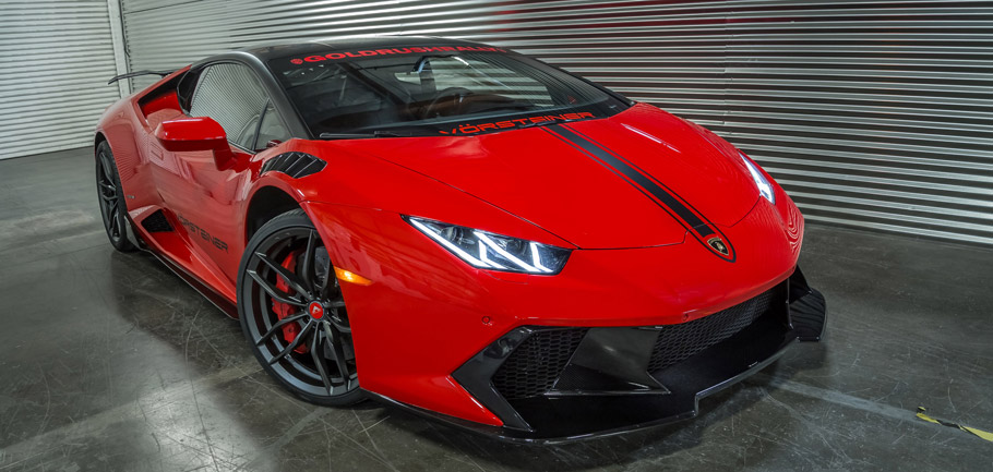 Vorsteiner Lamborghini Huracan Novara front view 