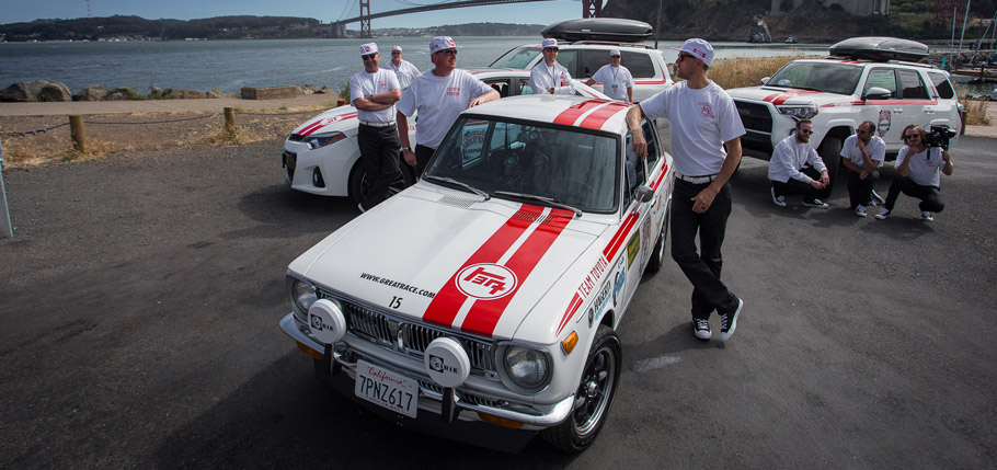 1970 Toyota Corolla at the Great Race