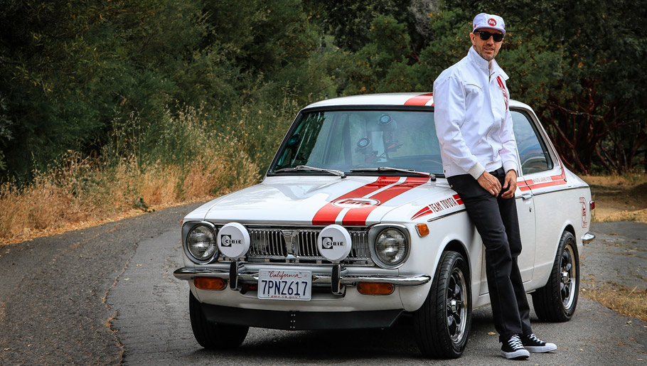 1970 Toyota Corolla at the Great Race