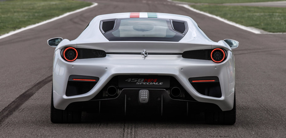 Ferrari 458 MM Speciale rear view