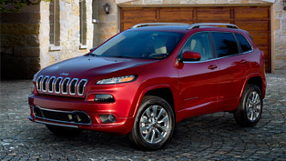 Jeep Cherokee Overland goes overseas to spoil Europeans