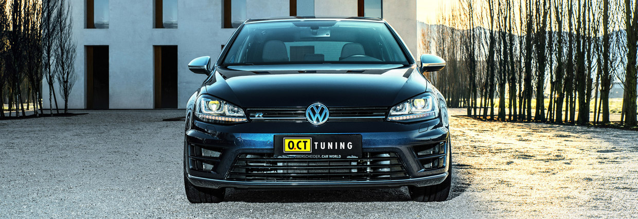 O.CT Tuning Volkswagen Golf VII R front view