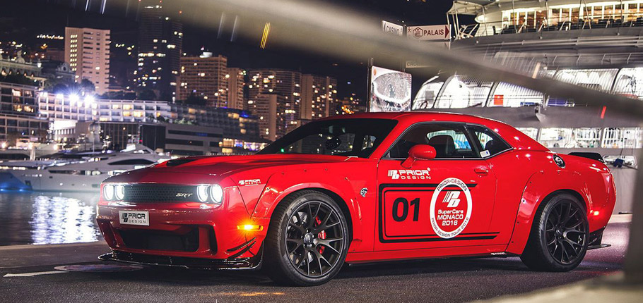 Prior-Design Dodge Challenger Hellcat side view