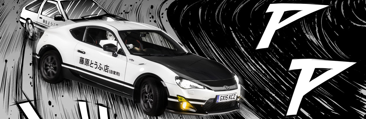 Toyota GT86 Initial D Concept pays tribute to Corolla AE86