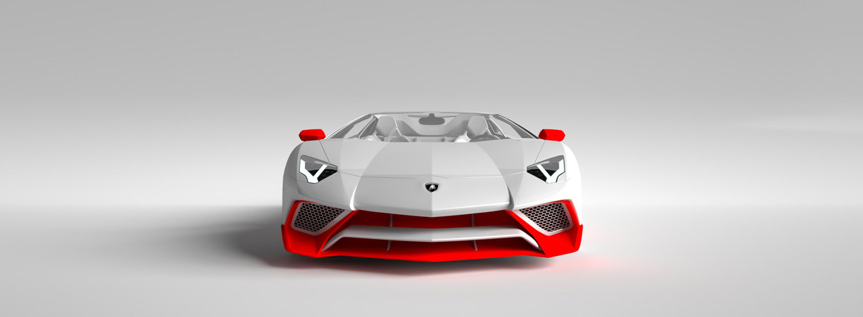 Vitesse AuDessus Lamborghini Aventador LP 750-4 Superveloce front view