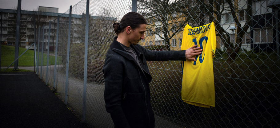 2017 Volvo V90 with Zlatan Ibrahimovic