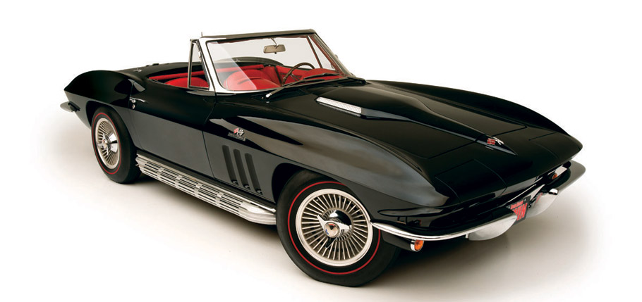 1965 Chevrolet Corvette Stingray Convertible front view