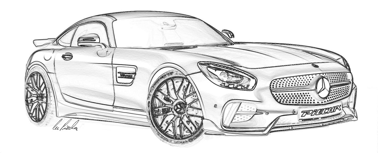 Mercedes-AMG GT S by Marcus PIECHA 