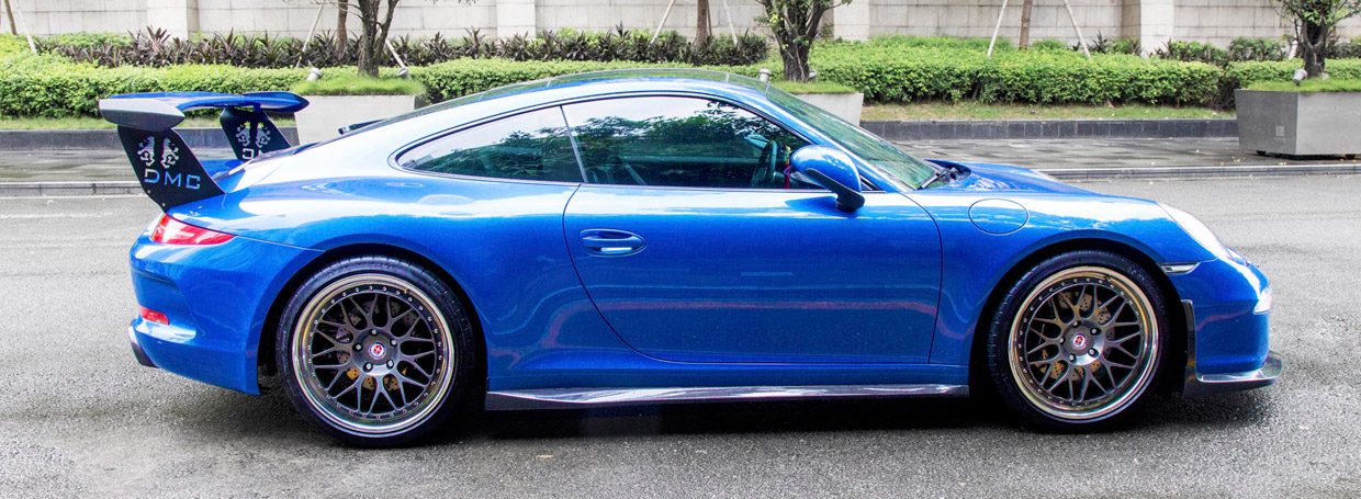  DMC Porsche 991 GT3 RS  side view