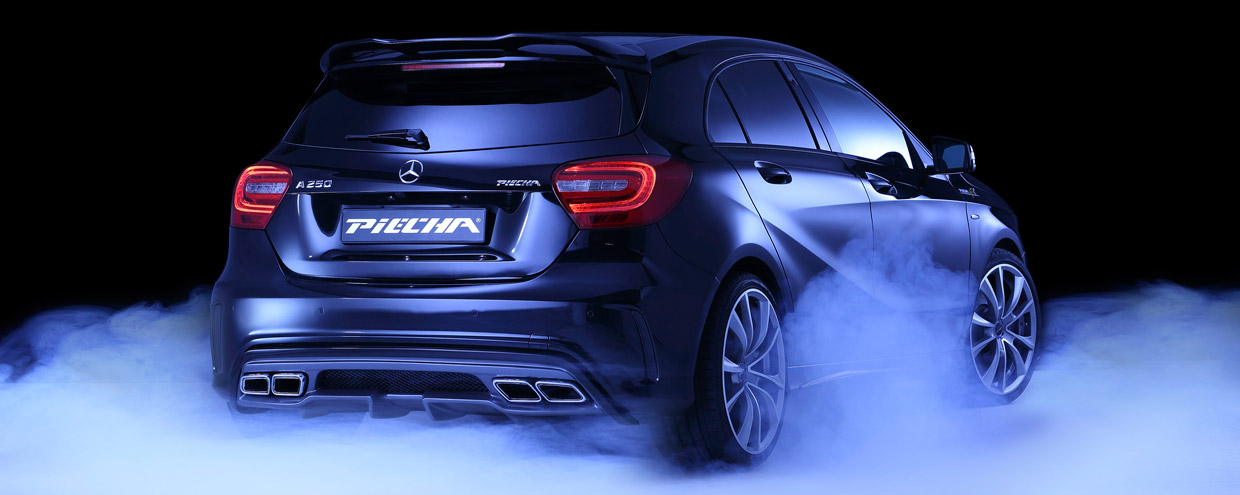 PIECHA Design Mercedes-Benz A-Class rear view