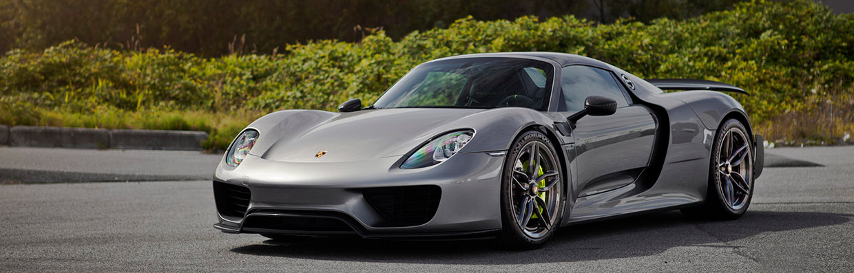 SR Auto Porsche 918 Spyder front view 