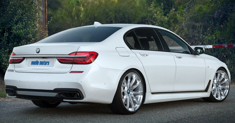 2016 noelle motors BMW 750i G11 rear view