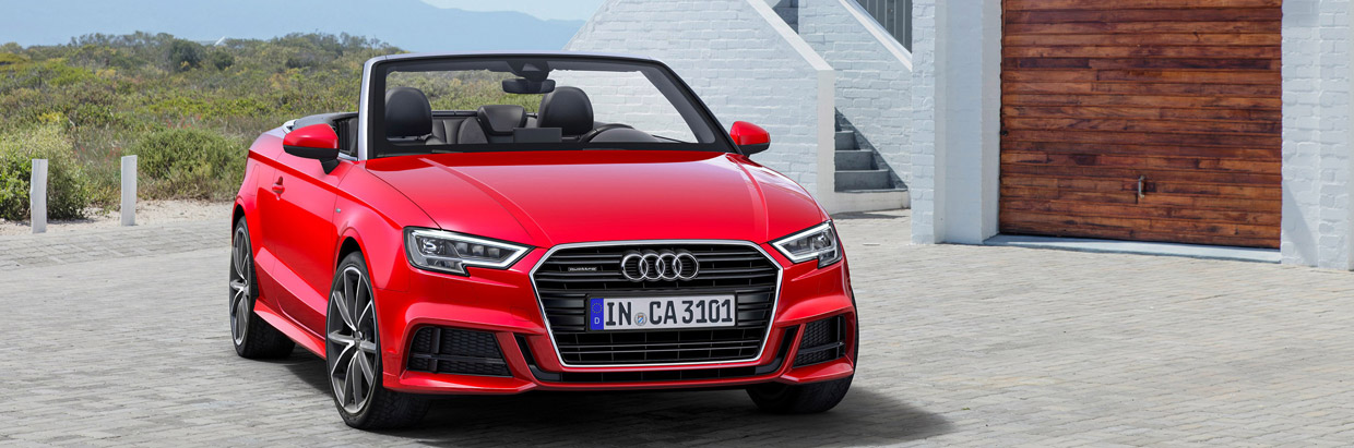 2017 Audi A3 cabriolet front view